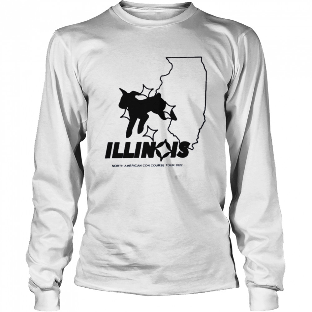illinois north american con course tour 2022 shirt long sleeved t shirt