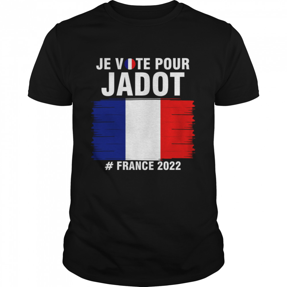 I’m Voting For Jadot Yannick President France 2022 shirt Classic Men's T-shirt