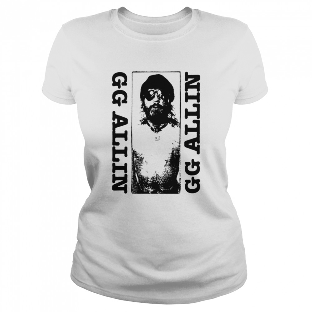 Kevin Michael GG Allin Classic Womens T-shirt