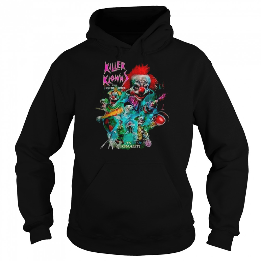Killer Klowns From Outer Space Halloween Monsters shirt Unisex Hoodie