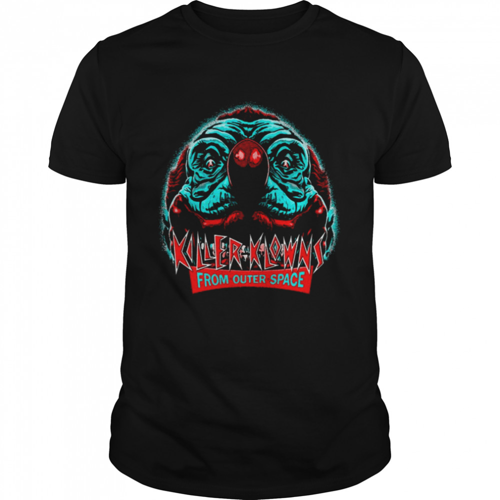Killer Klowns Halloween Monsters Iconic Art Outer Space shirt Classic Men's T-shirt