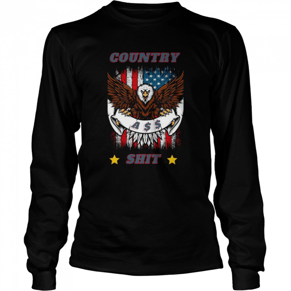 Morgan Flag Country Music Wallen shirt Long Sleeved T-shirt