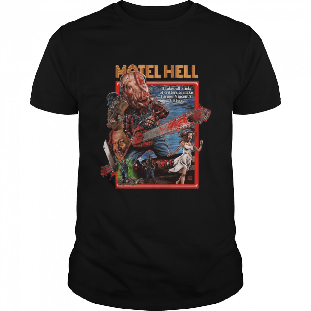 Motel Hello Special Ed Cover Art Halloween Monsters shirt Classic Men's T-shirt