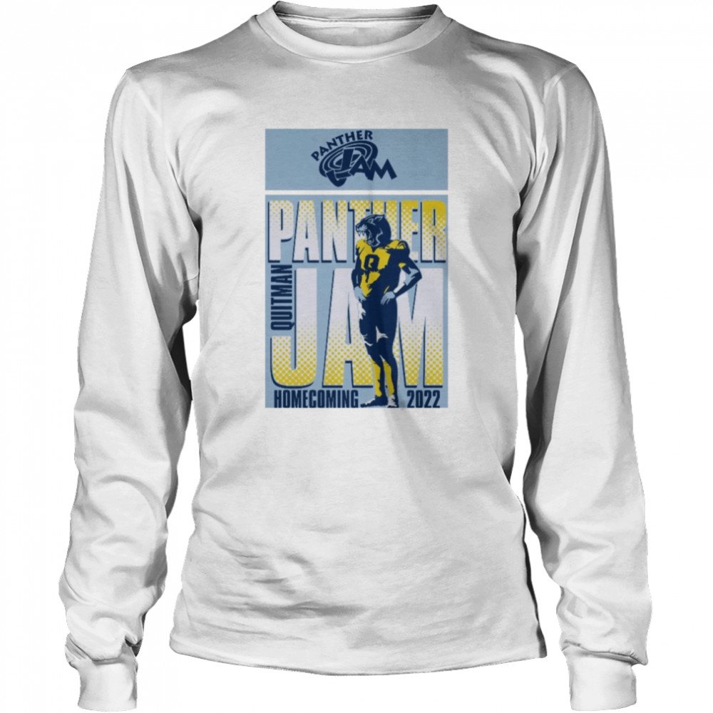Pather Jam Quitman Homecoming 2022  Long Sleeved T-shirt