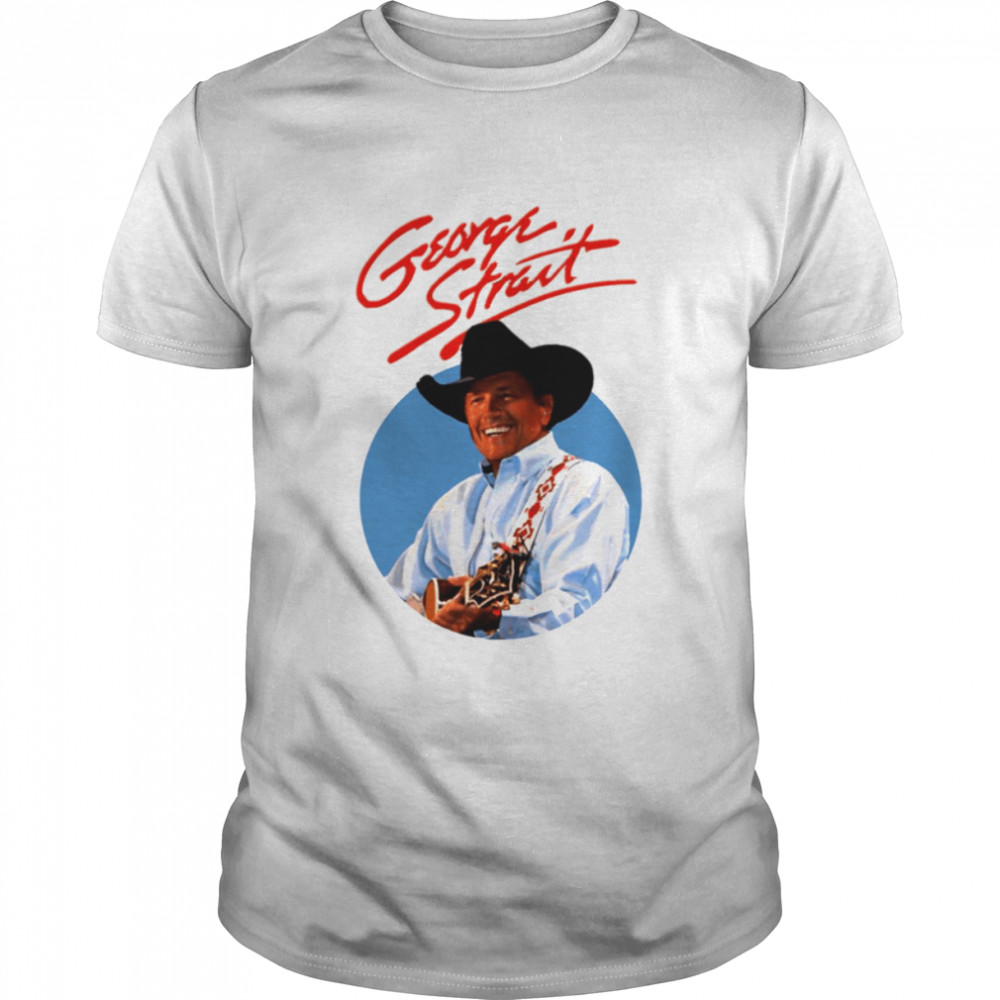 Retro Portrait The Legend George Strait shirt Classic Men's T-shirt