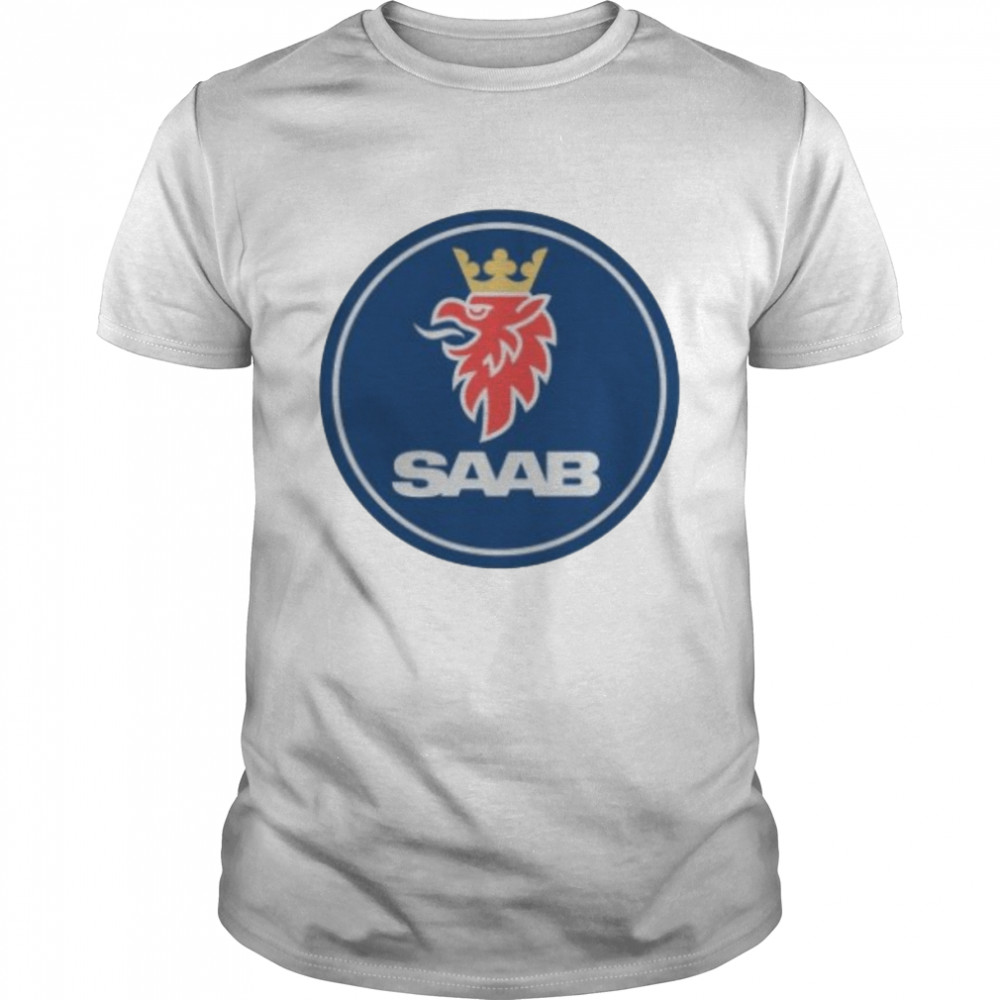 SAAB Retro Classic Foreign Custom Car T- Classic Men's T-shirt