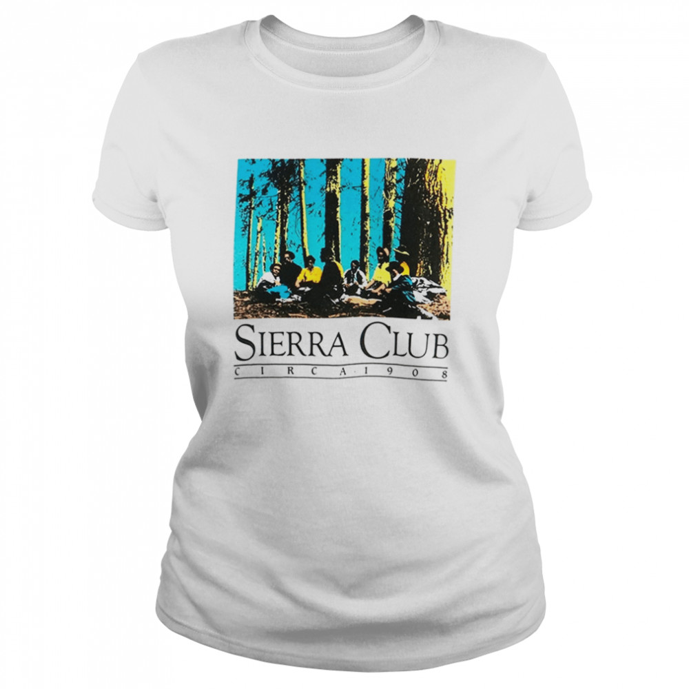 sierra club shirt classic womens t shirt