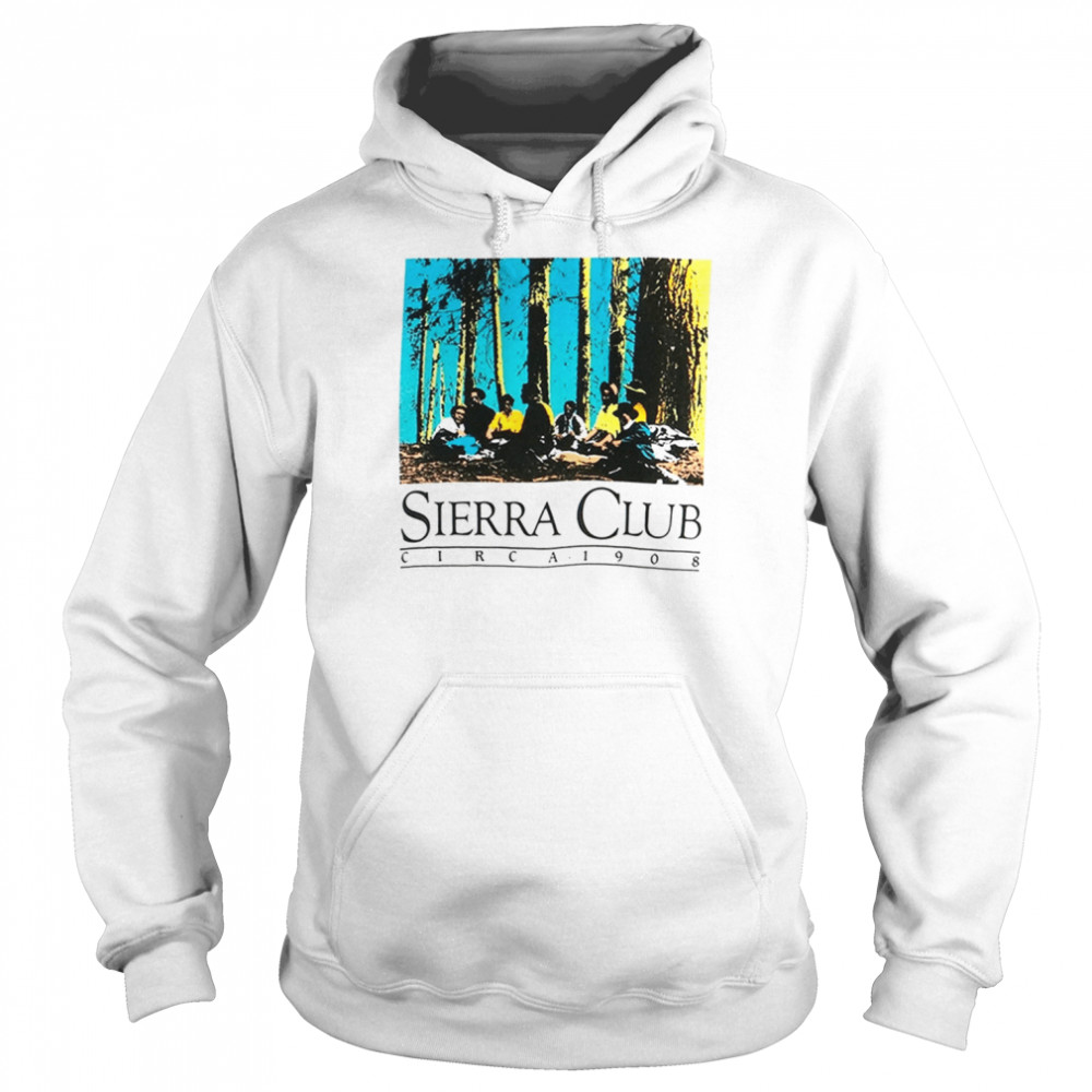 sierra club shirt unisex hoodie