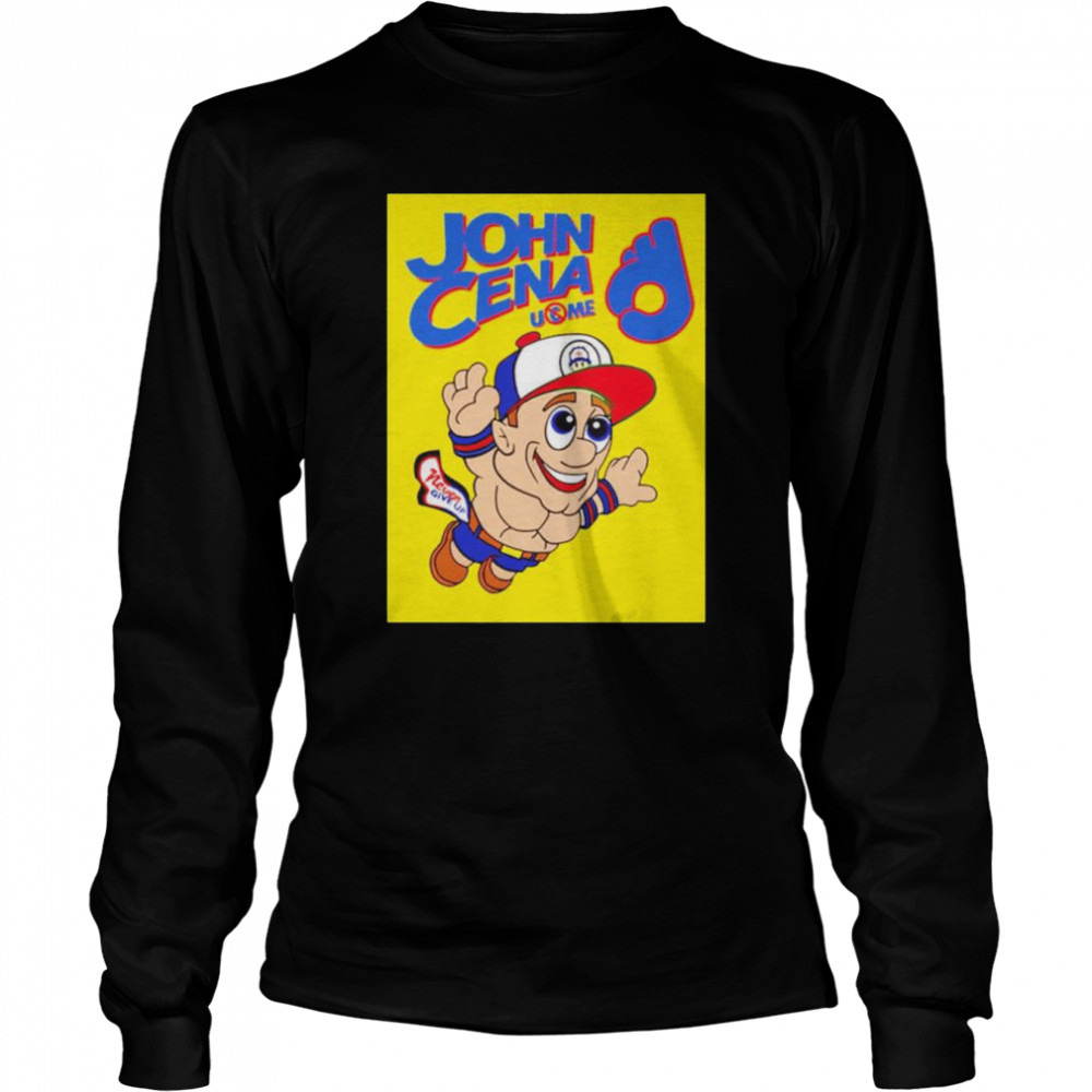 Super John Cena Mario shirt Long Sleeved T-shirt
