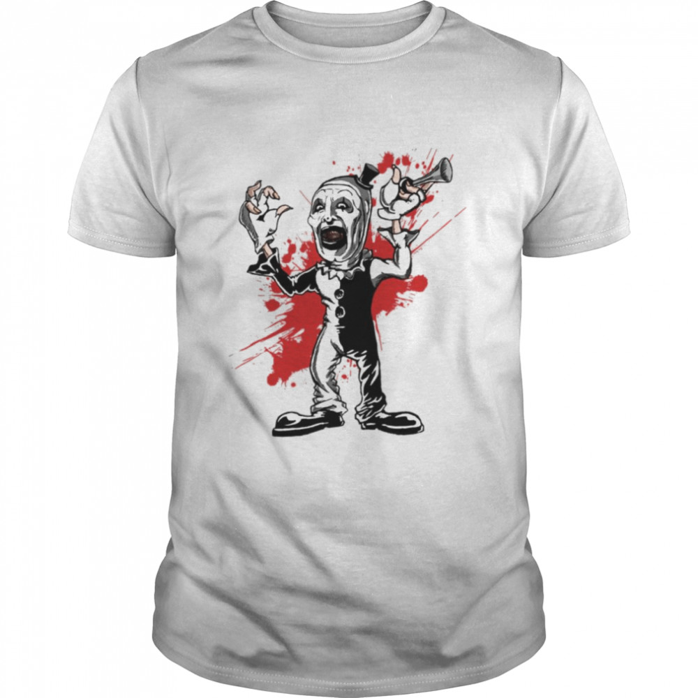 Terrifier Halloween Monsters Scary Clown shirt Classic Men's T-shirt Terrifier Halloween Monsters Scary Clown shirt Classic Men's T-shirt