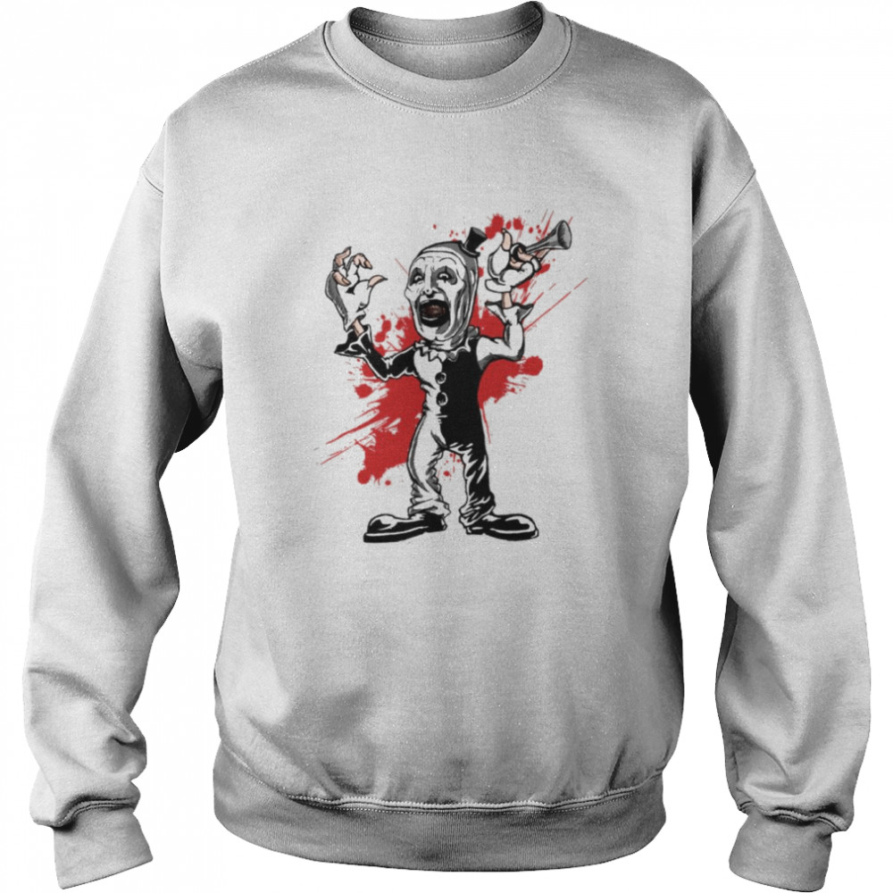 Terrifier Halloween Monsters Scary Clown shirt Unisex Sweatshirt