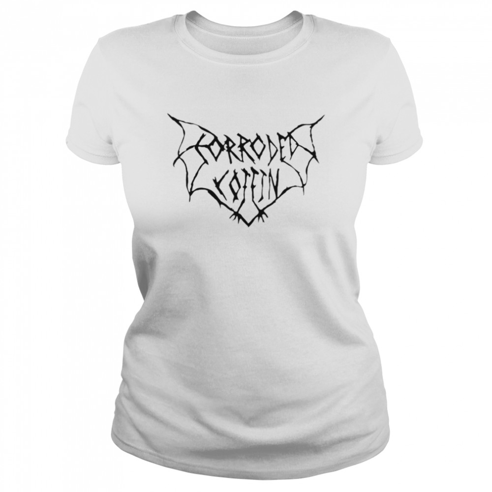 The corroded coffin shirt 9 The corroded coffin shirt Classic Women's T-shirt