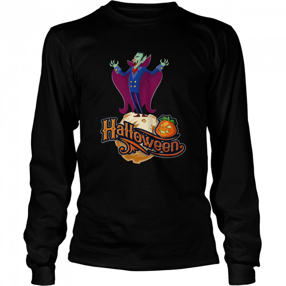 The Dracula Halloween Monsters shirt Long Sleeved T-shirt