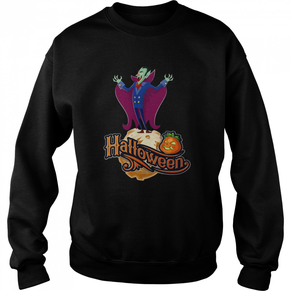 the dracula halloween monsters shirt unisex sweatshirt