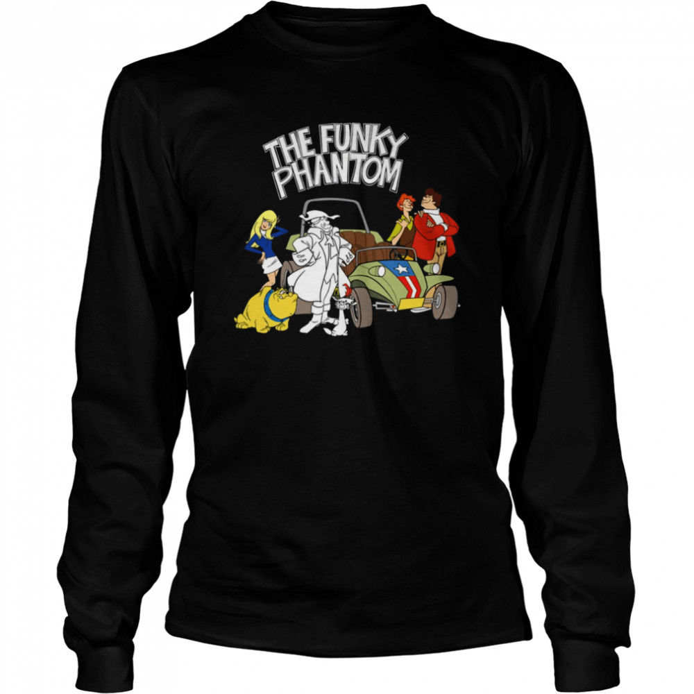 the funky phantom cartoon television series shirt long sleeved t shirt