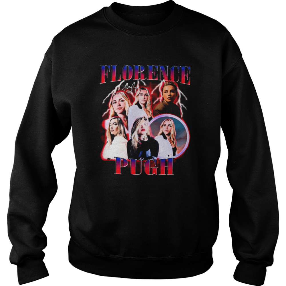united kingdom actress florence pugh unisex sweatshirt