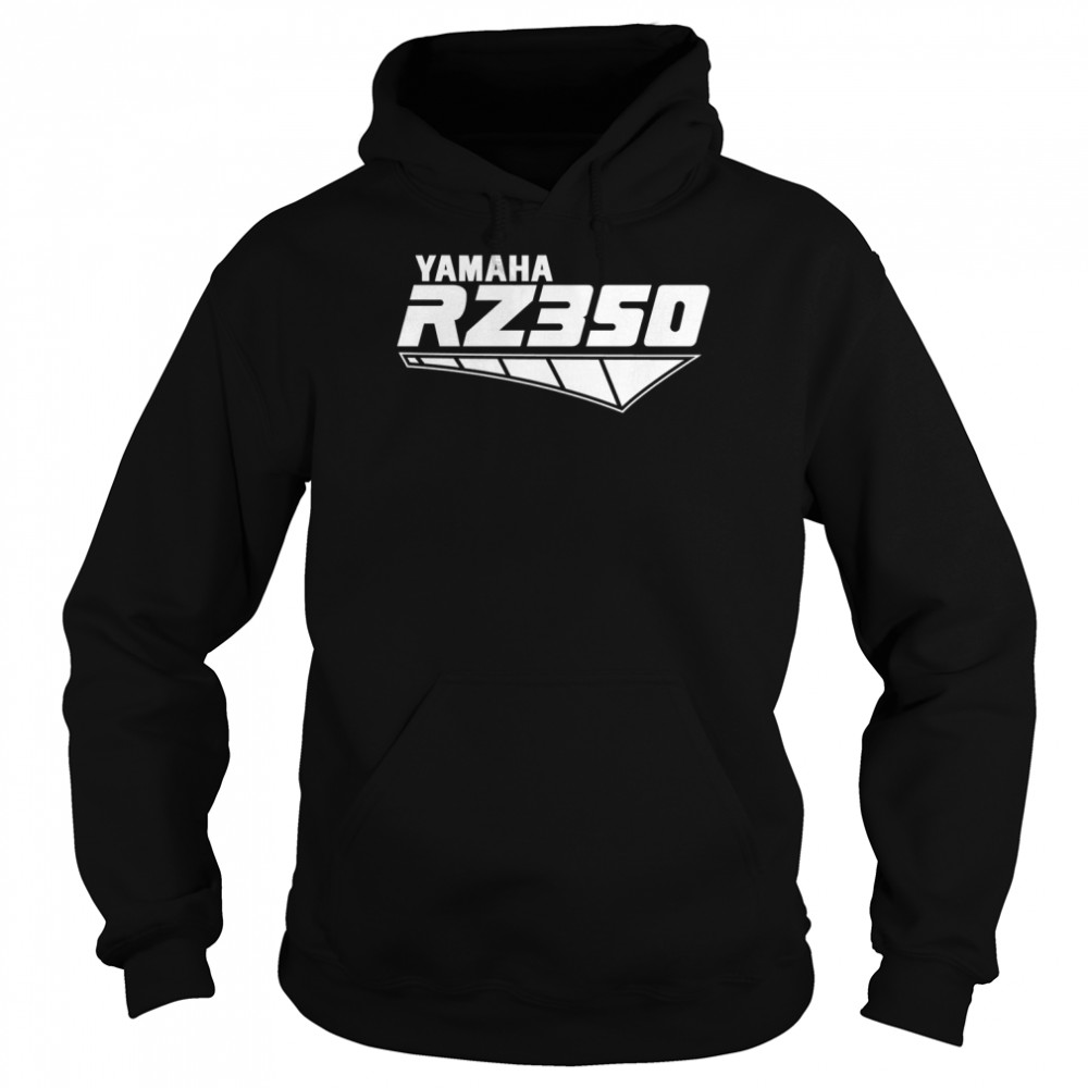 yamaha rz350 rz 350 old school retro two stroke cafe logo decal shirt unisex hoodie