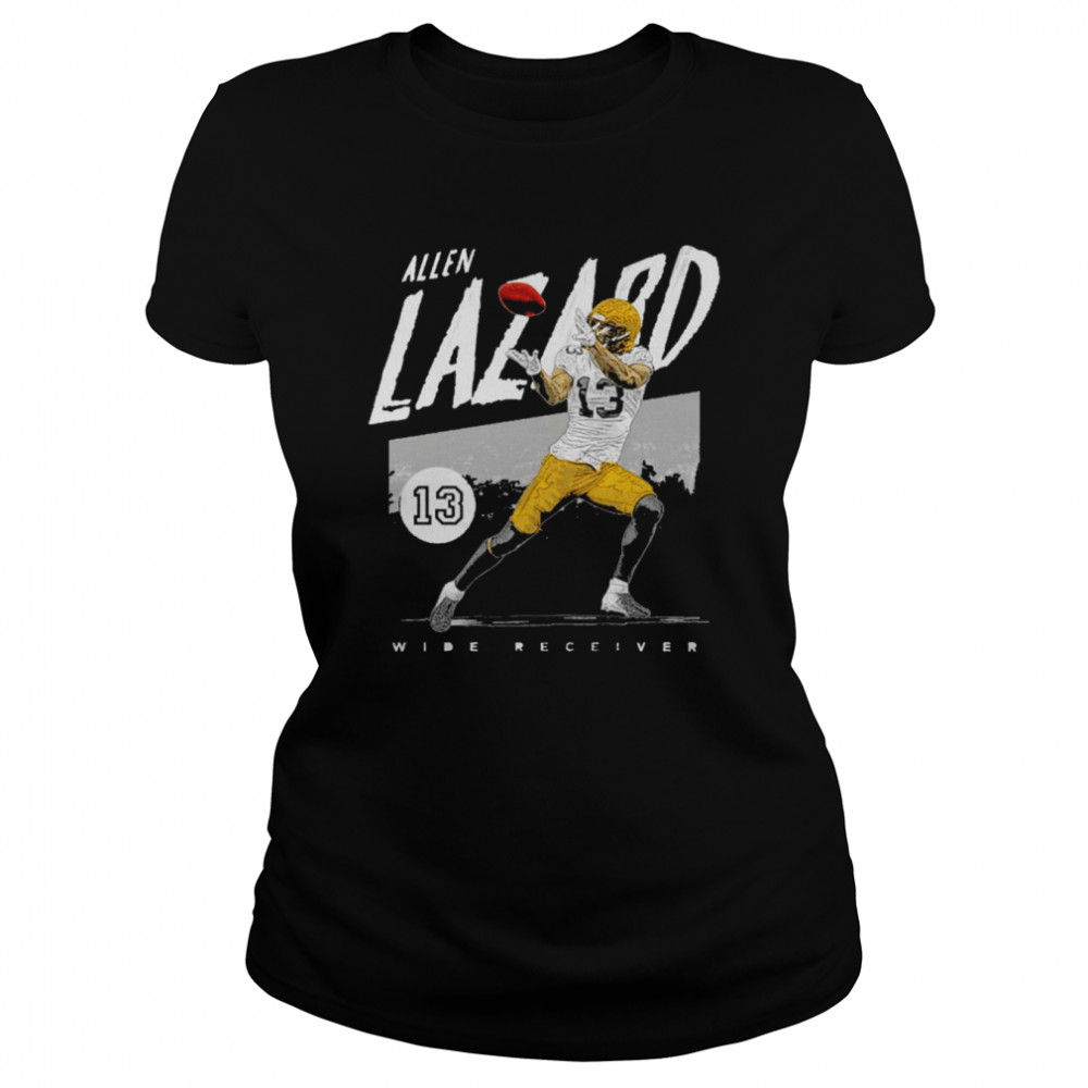 Allen Lazard Green Bay Packers Grunge shirt Classic Women's T-shirt