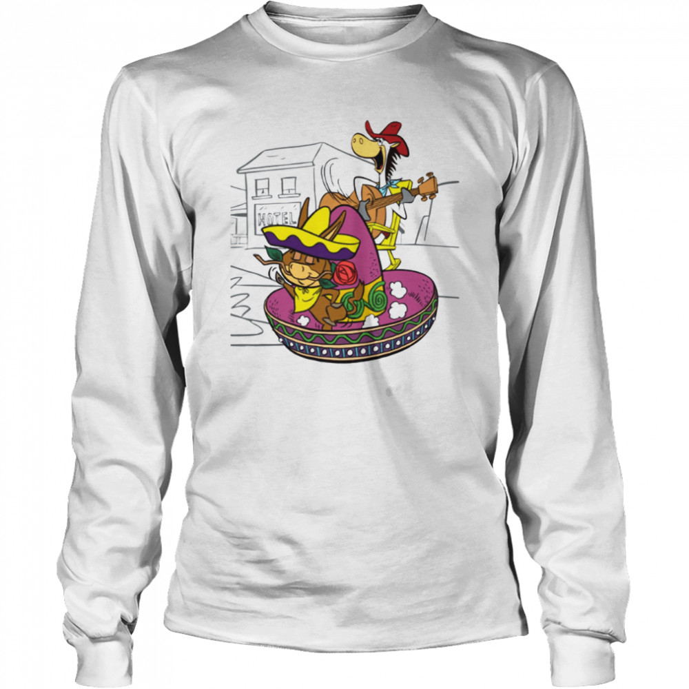 Big Hat Quick Draw Mcgraw And Baba Looey shirt Long Sleeved T-shirt