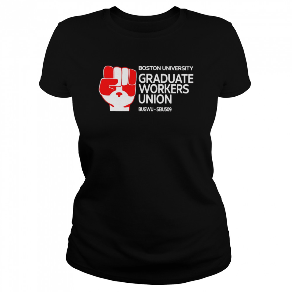 Boston University Graduate Workers Union Bugwu shirt Classic Women's T-shirt