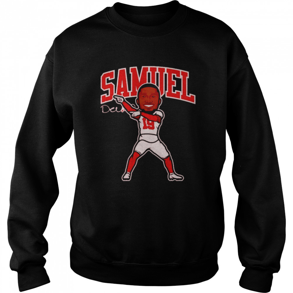 Deebo Samuel San Francisco 49ers Toon signature shirt Unisex Sweatshirt