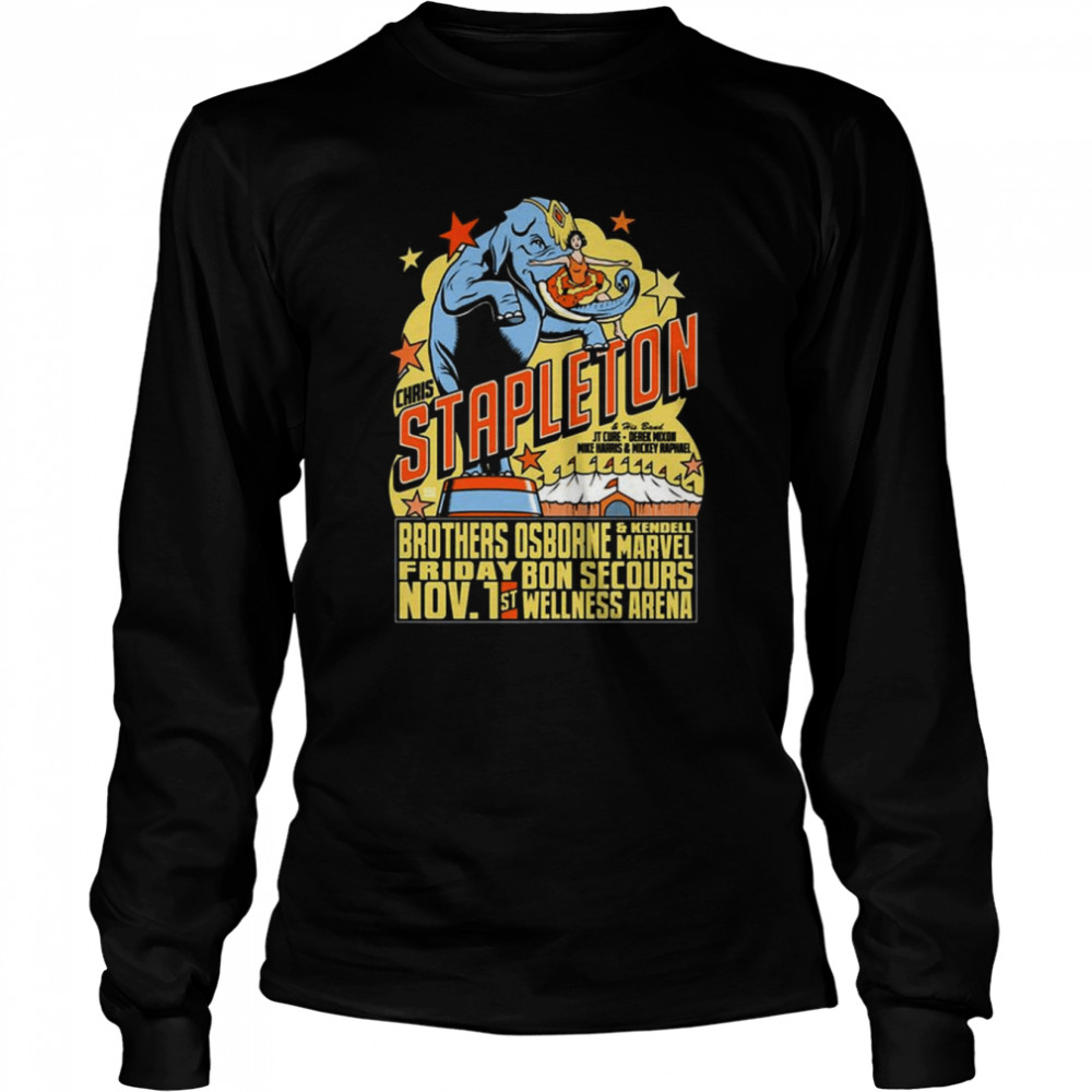 Elephant Tour Chris Stapleton shirt Long Sleeved T-shirt