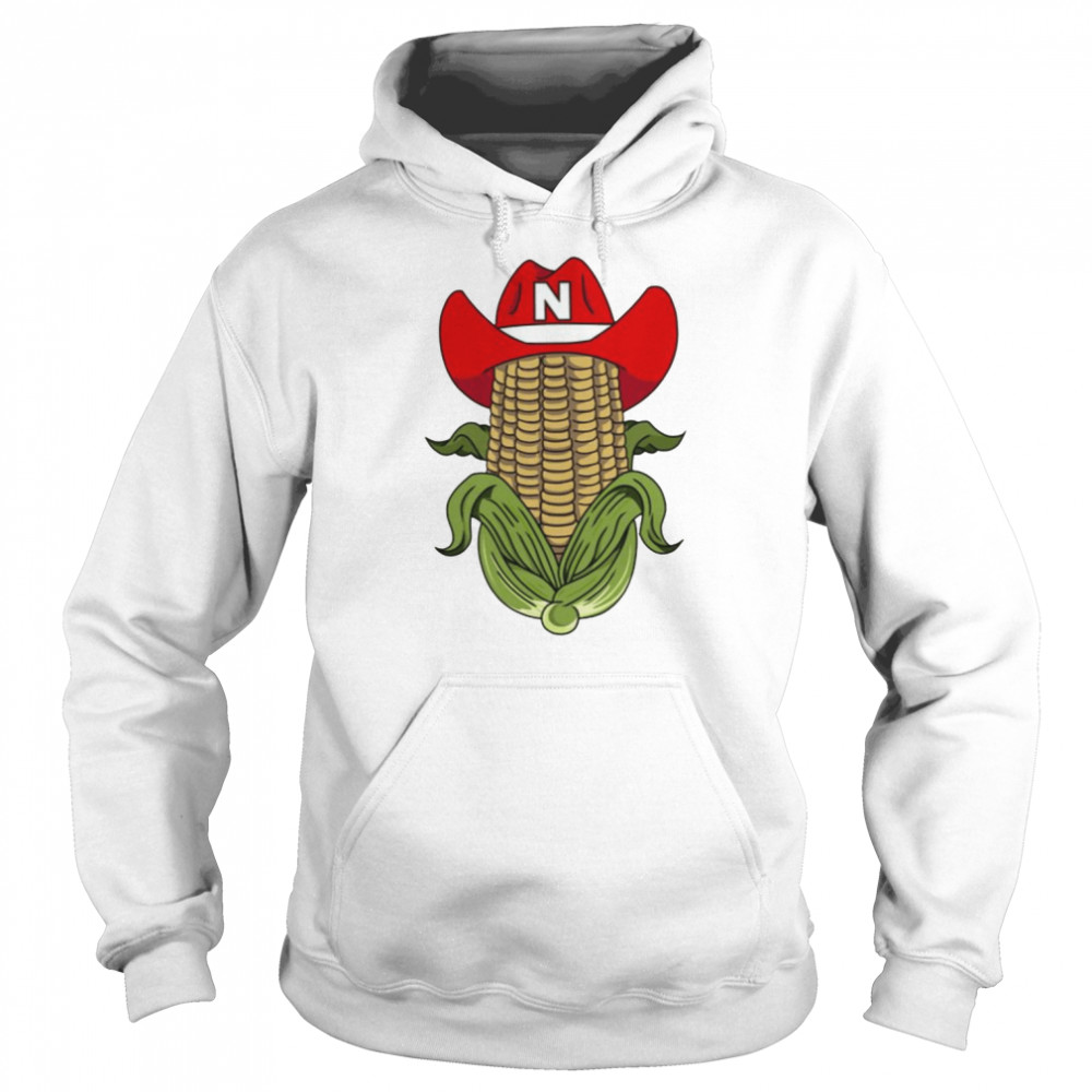 Fear The Ear Husker Nation Nebraska Corn shirt Unisex Hoodie