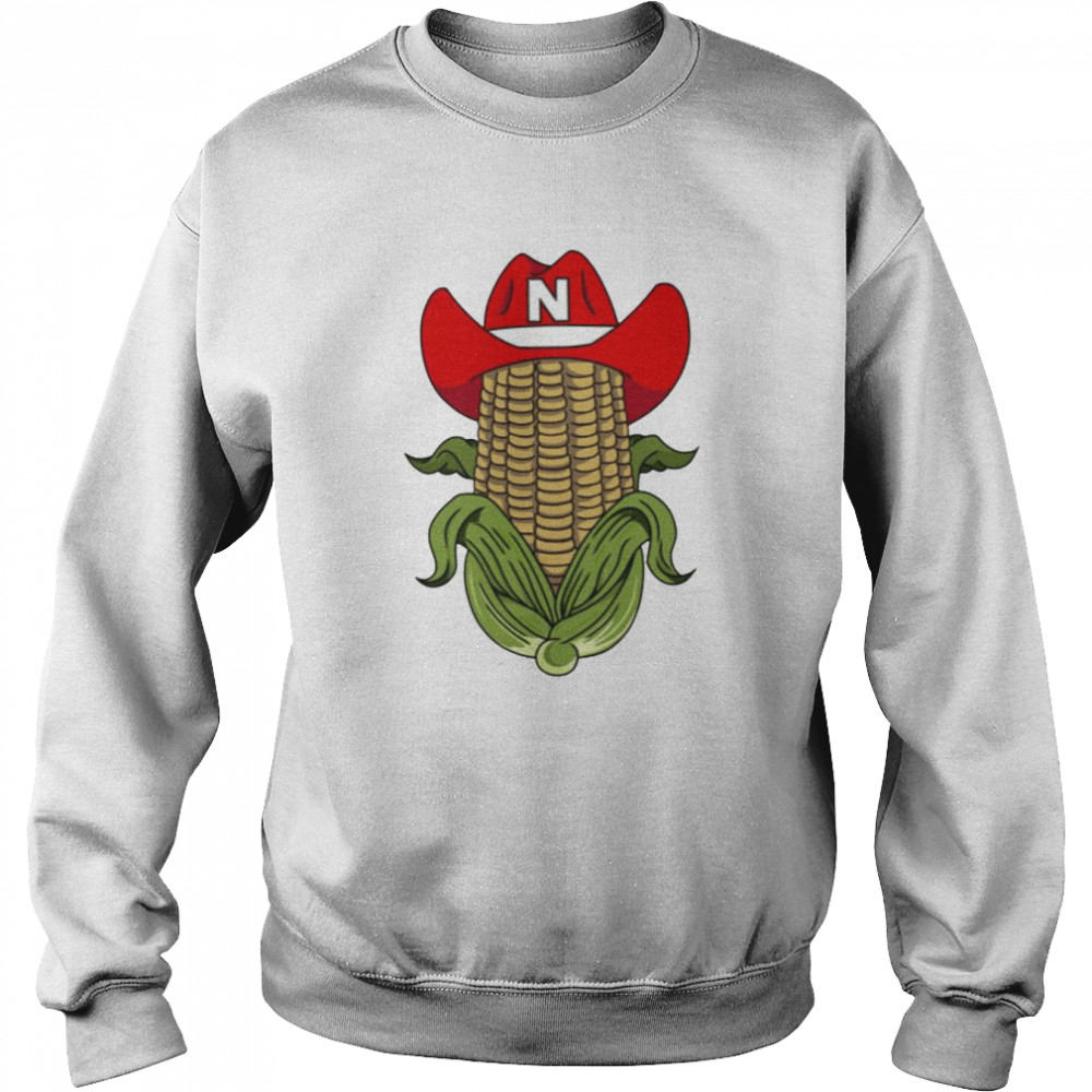 Fear The Ear Husker Nation Nebraska Corn shirt Unisex Sweatshirt