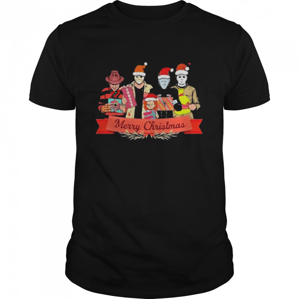 Horror Movie Character Merry Christmas halloween 2022 shirt Classic Men's T-shirt