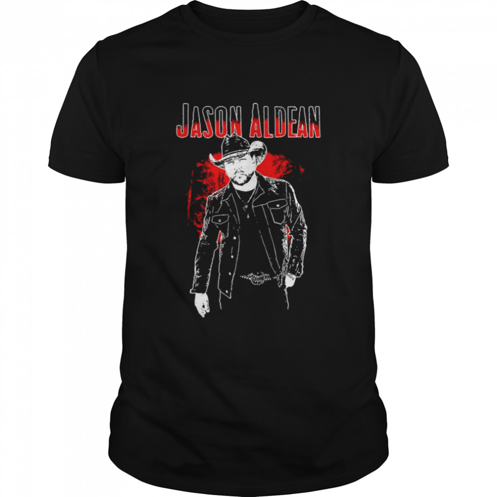 Jason Aldean Merch Rock N Roll Cowboy Tour shirt Classic Men's T-shirt