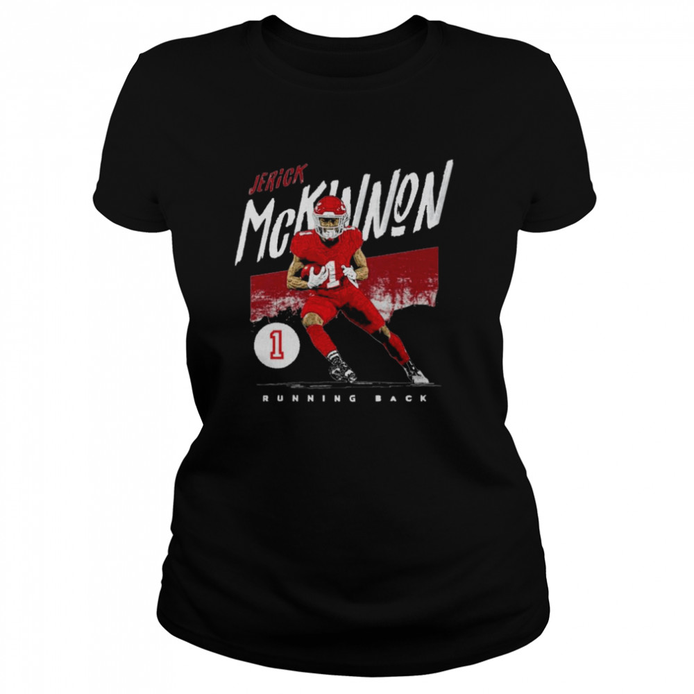 Jerick Mckinnon Kansas City Chiefs running back shirt Classic Women's T-shirt