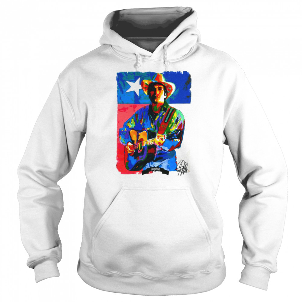 king of country music george strait shirt unisex hoodie