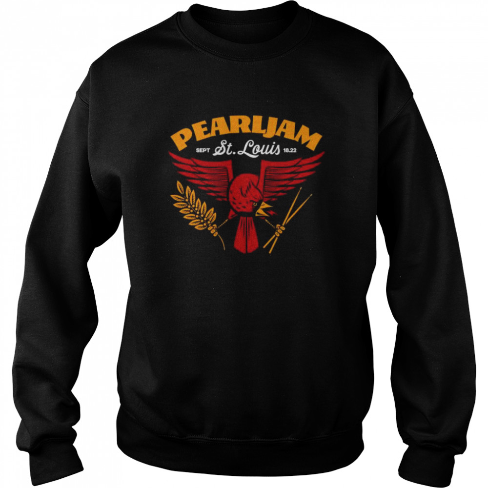 lan williams pearl jam st louis cardinals 2022 logo shirt unisex sweatshirt