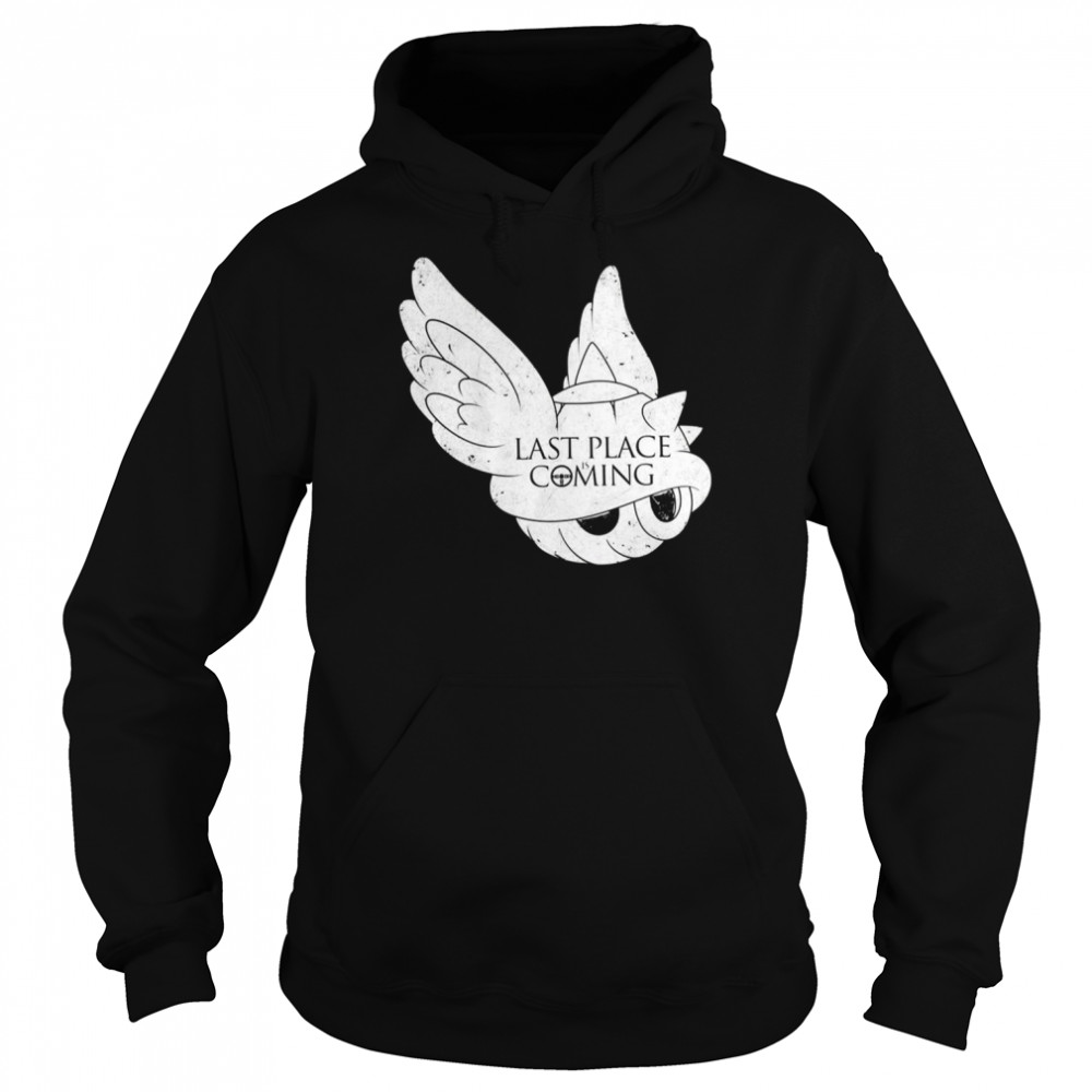 Last Place Is Coming Mario shirt 12 Last Place Is Coming Mario shirt Unisex Hoodie