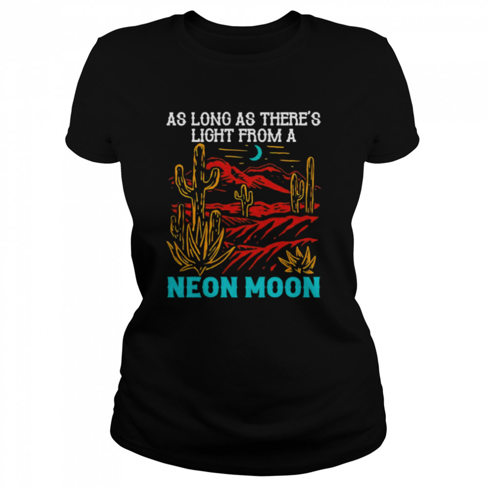 Legends Retro Neon Moon George More Time Men Women shirt Classic Women's T-shirt