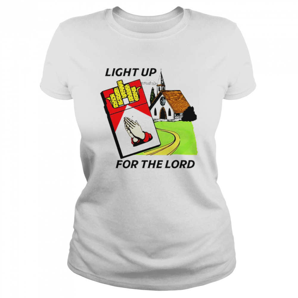 light up for the lord shirt classic womens t shirt