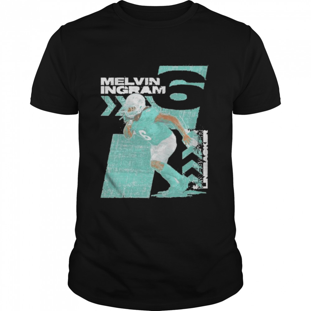 Melvin Ingram Miami Dolphins Squared shirt
