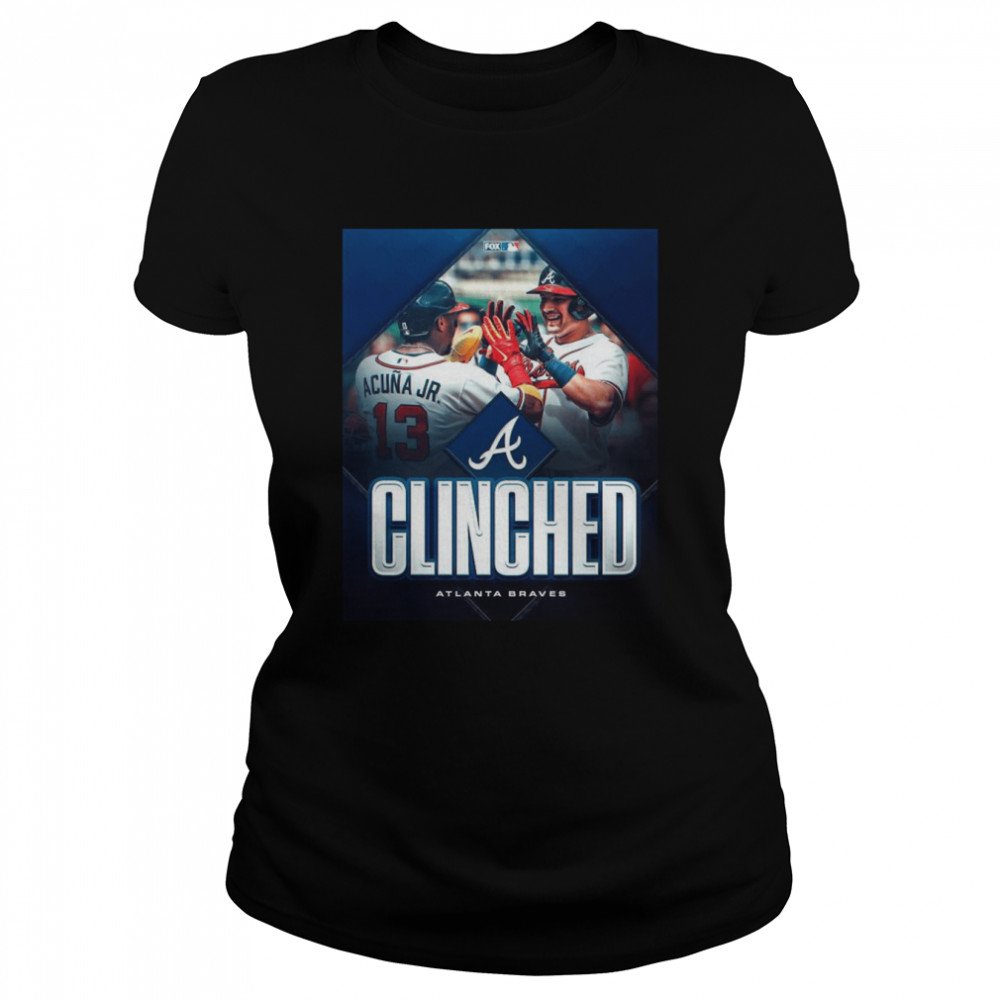 MLB Clinched Atlanta Braves 2022 Classic Women's T-shirt
