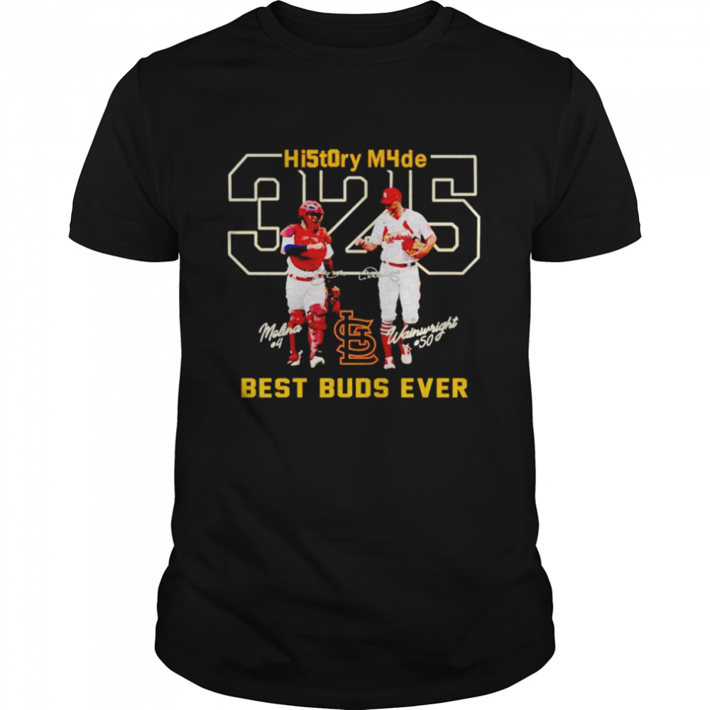 Molina 4 and Wainwright 50 history mode best buds ever shirt Classic Men's T-shirt