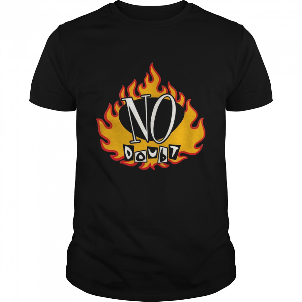 No Doubt Flame Logo Blake Shelton shirt Classic Men's T-shirt
