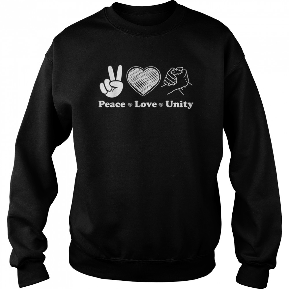 peace love unity day orange kids 2022 stop bullying toddler anti bullying t unisex sweatshirt
