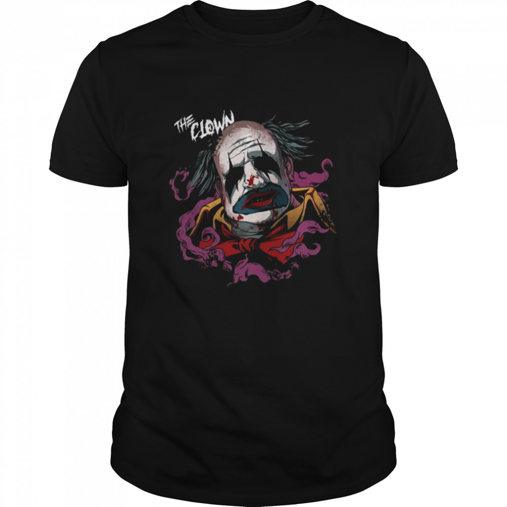 Scary The Clown Graphic Horror Halloween shirt Classic Men's T-shirt