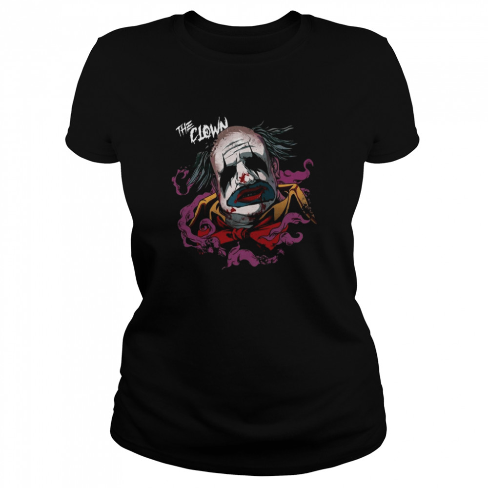 Scary The Clown Graphic Horror Halloween shirt Classic Women's T-shirt