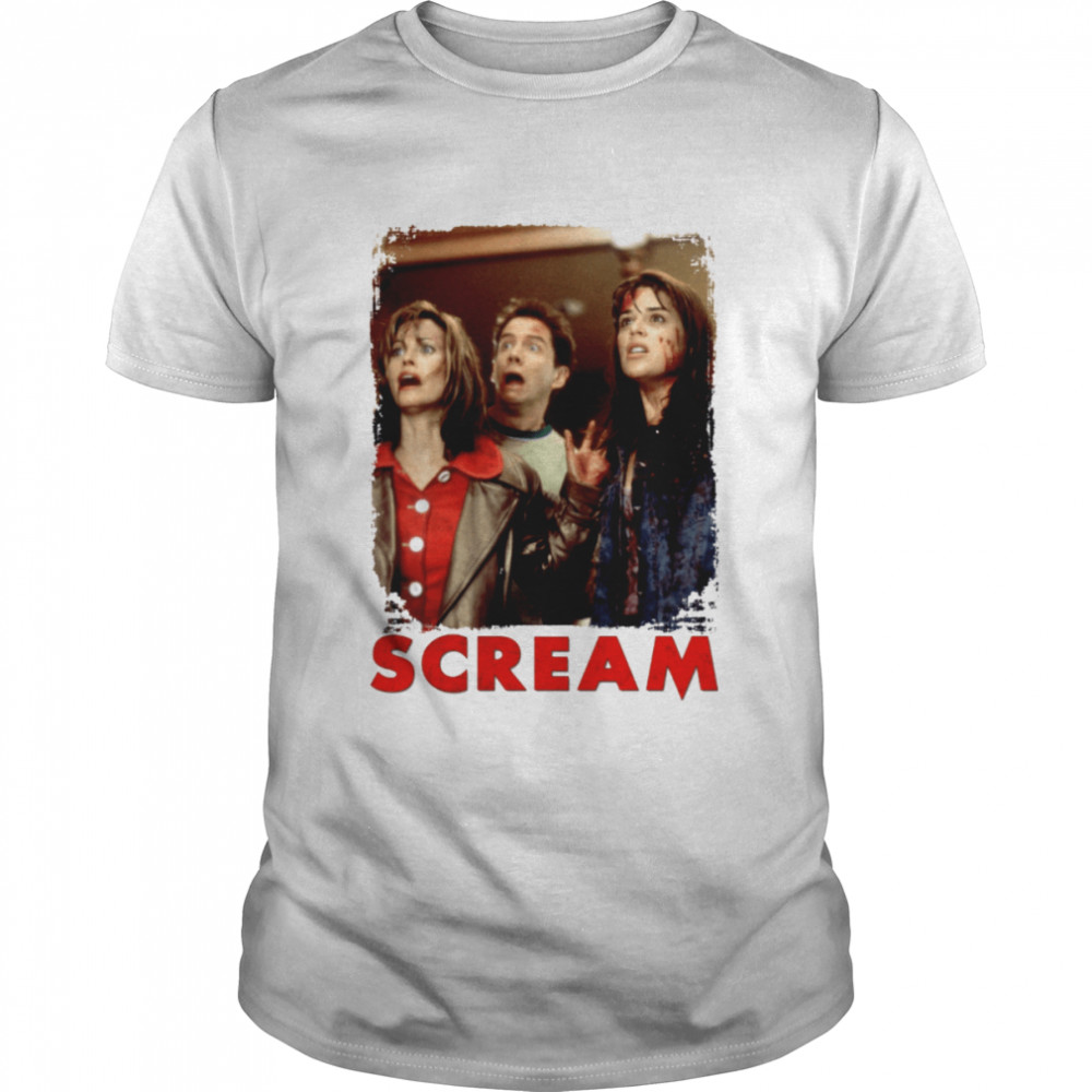 Scream Gale Randy And Sidney Halloween shirt Classic Men's T-shirt