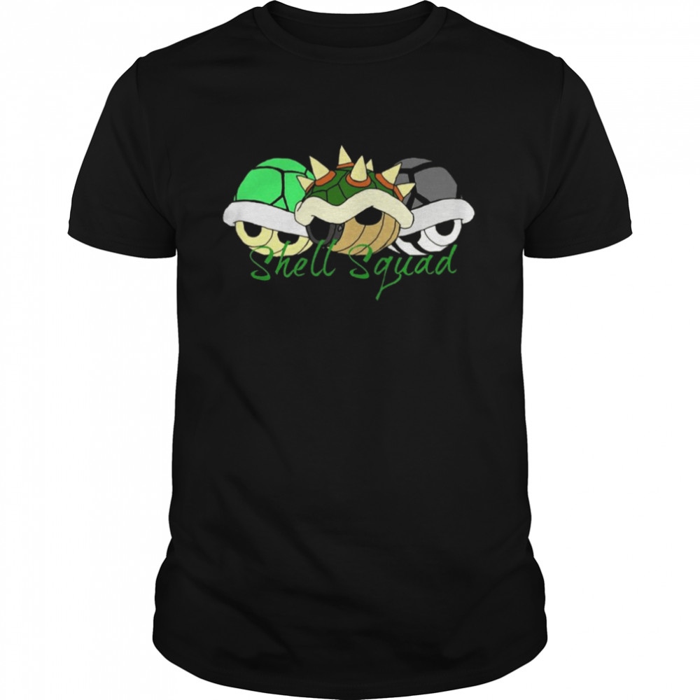 Shell Squad Racing Team Mario Kart shirt Classic Men's T-shirt