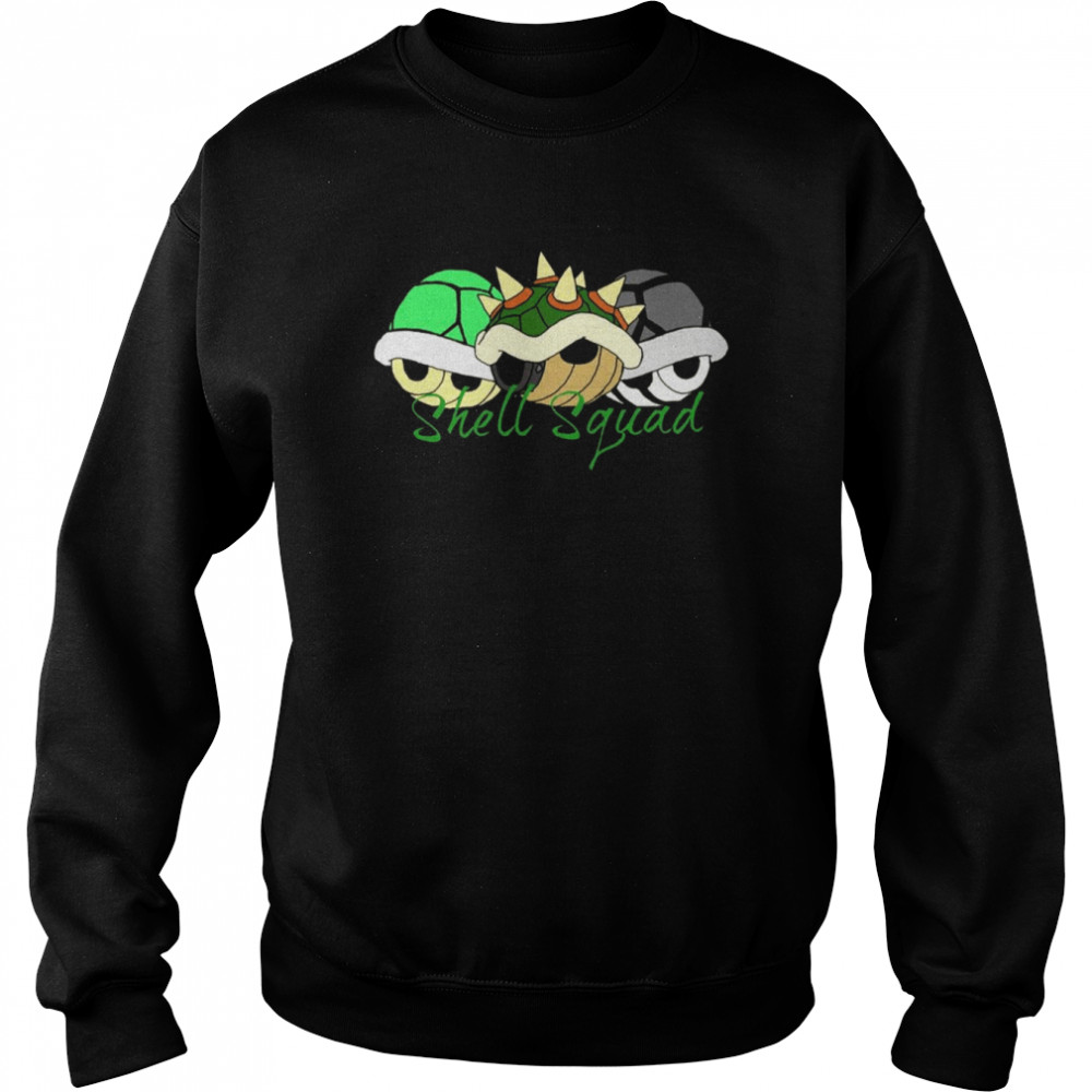 Shell Squad Racing Team Mario Kart shirt Unisex Sweatshirt