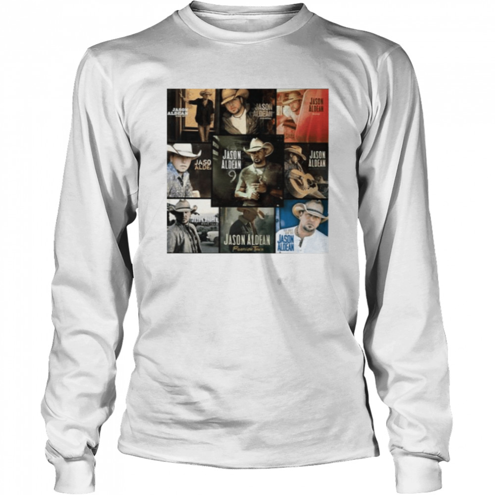 The Amazing Vintage Aldean Greatest Albums Need More Time shirt Long Sleeved T-shirt