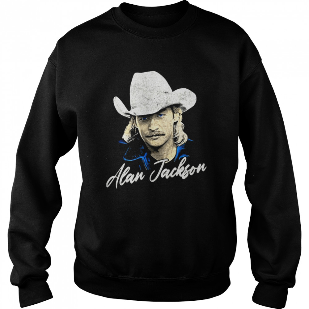 the legend cowboy alan jackson country music shirt unisex sweatshirt