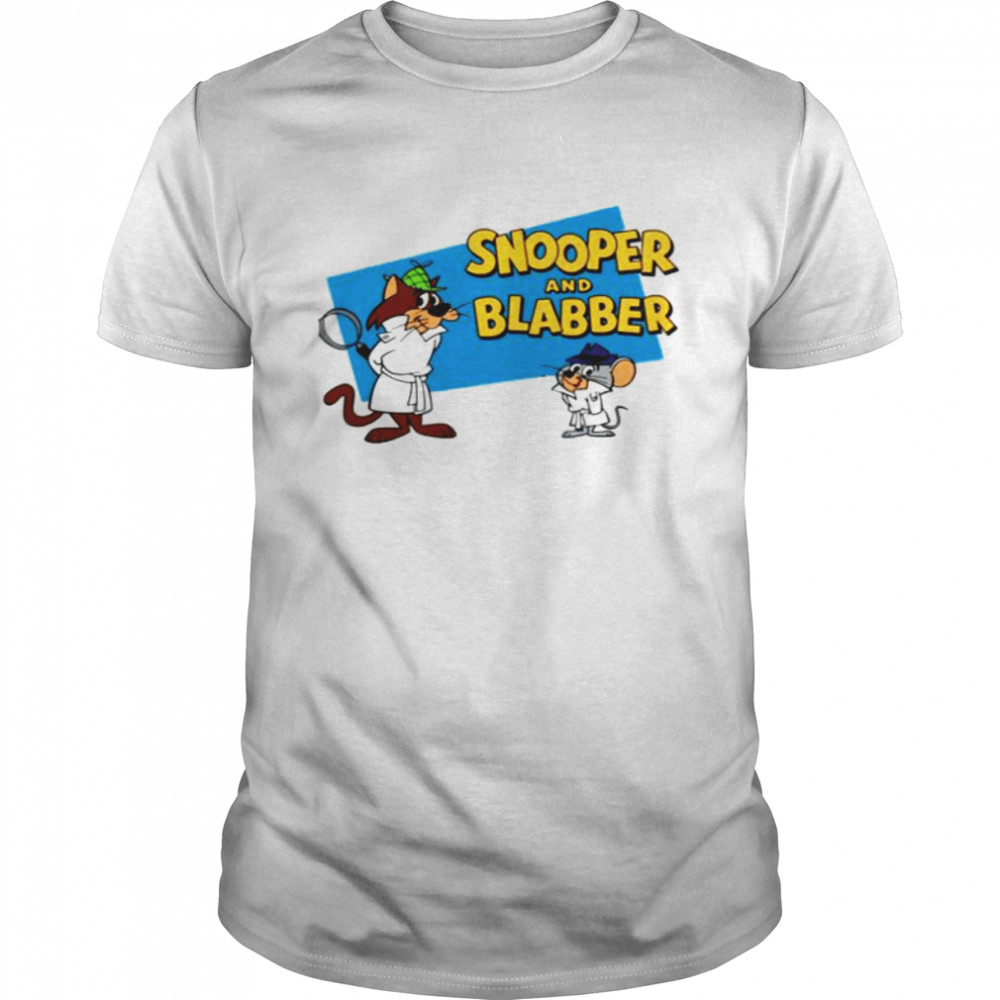 The Snooper And Blabber Cartoon Kids shirt Classic Men's T-shirt