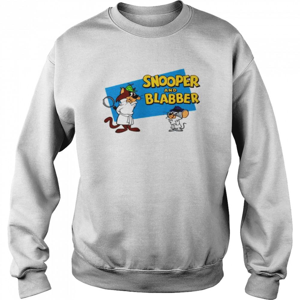 The Snooper And Blabber Cartoon Kids shirt Unisex Sweatshirt